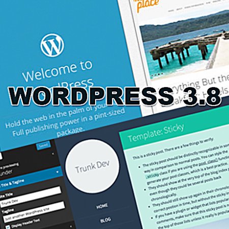 WordPress 3.8 Rus